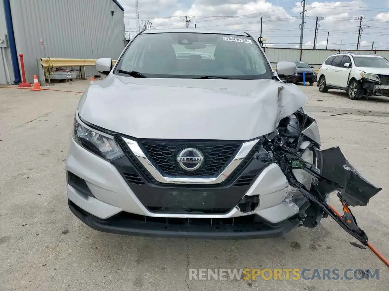 5 Photograph of a damaged car JN1BJ1AV9MW568842 NISSAN ROGUE 2021