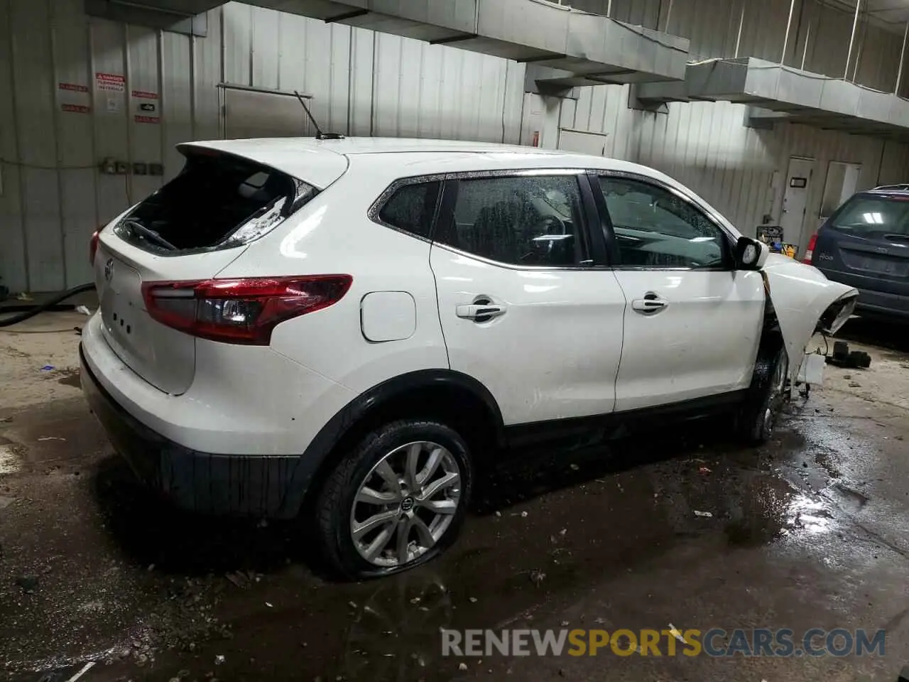 3 Photograph of a damaged car JN1BJ1AVXMW302133 NISSAN ROGUE 2021