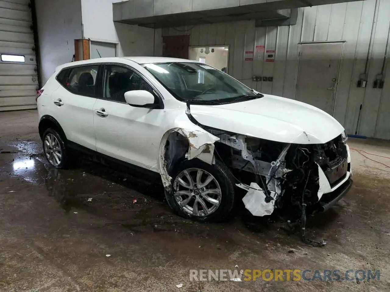 4 Photograph of a damaged car JN1BJ1AVXMW302133 NISSAN ROGUE 2021