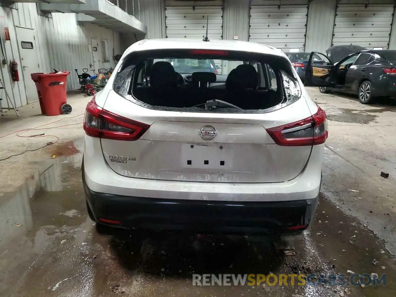 6 Photograph of a damaged car JN1BJ1AVXMW302133 NISSAN ROGUE 2021