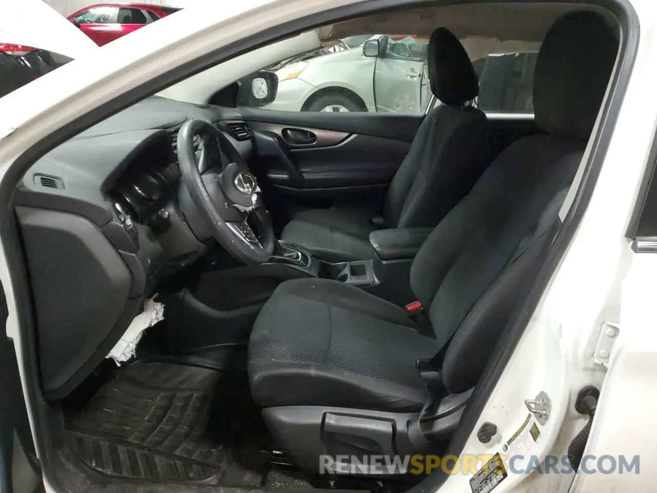 7 Photograph of a damaged car JN1BJ1AVXMW302133 NISSAN ROGUE 2021