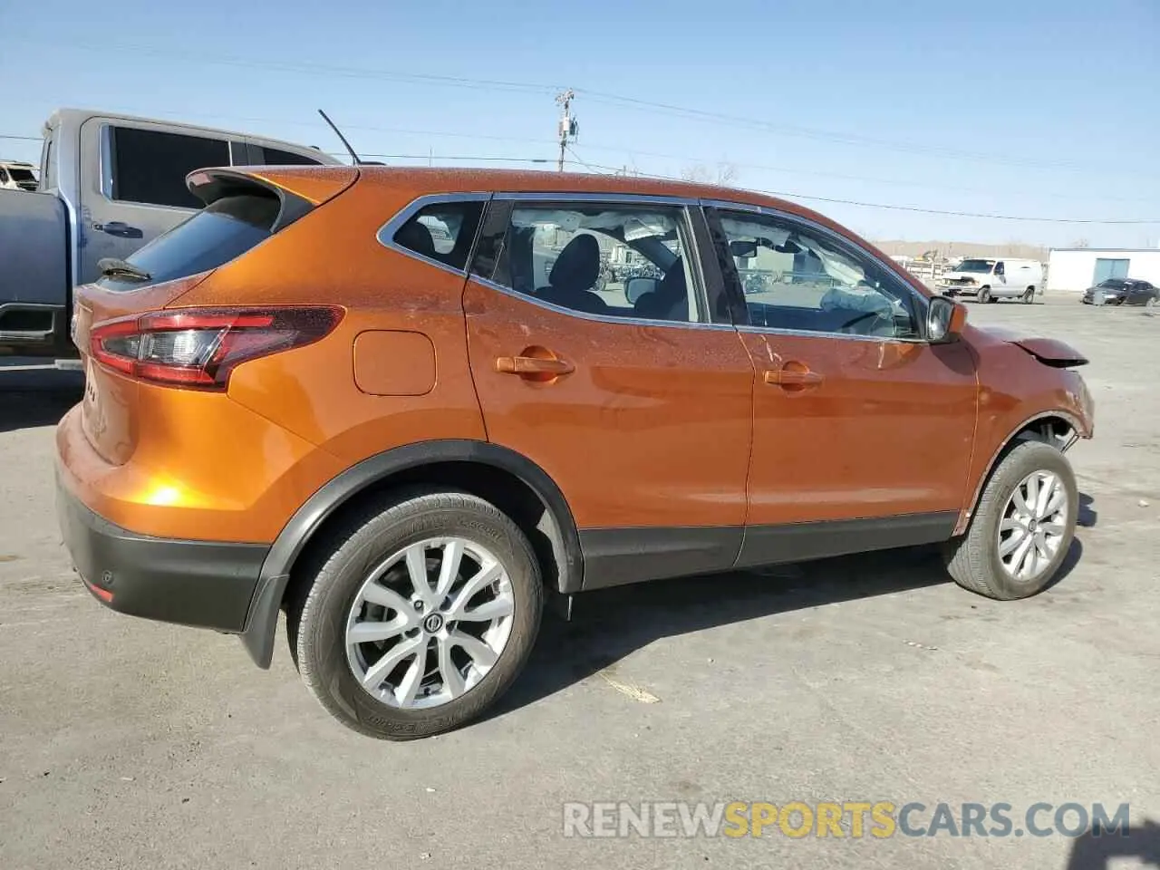3 Photograph of a damaged car JN1BJ1AVXMW304352 NISSAN ROGUE 2021