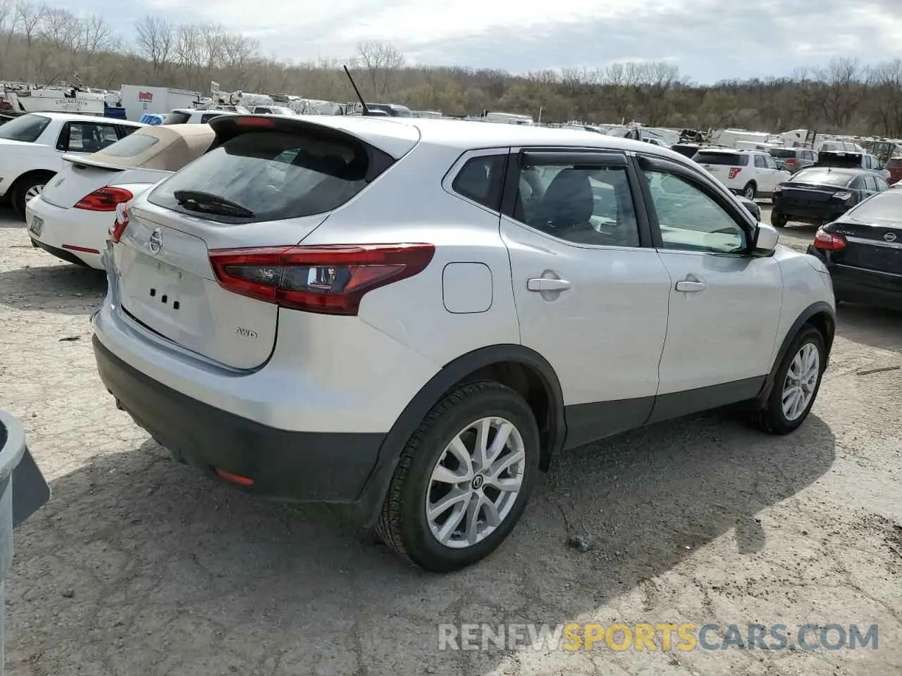 3 Photograph of a damaged car JN1BJ1AW0MW426758 NISSAN ROGUE 2021