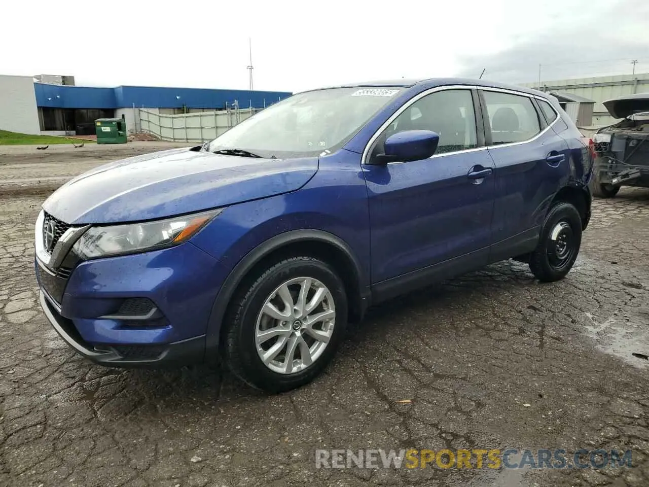 1 Photograph of a damaged car JN1BJ1AW0MW429384 NISSAN ROGUE 2021