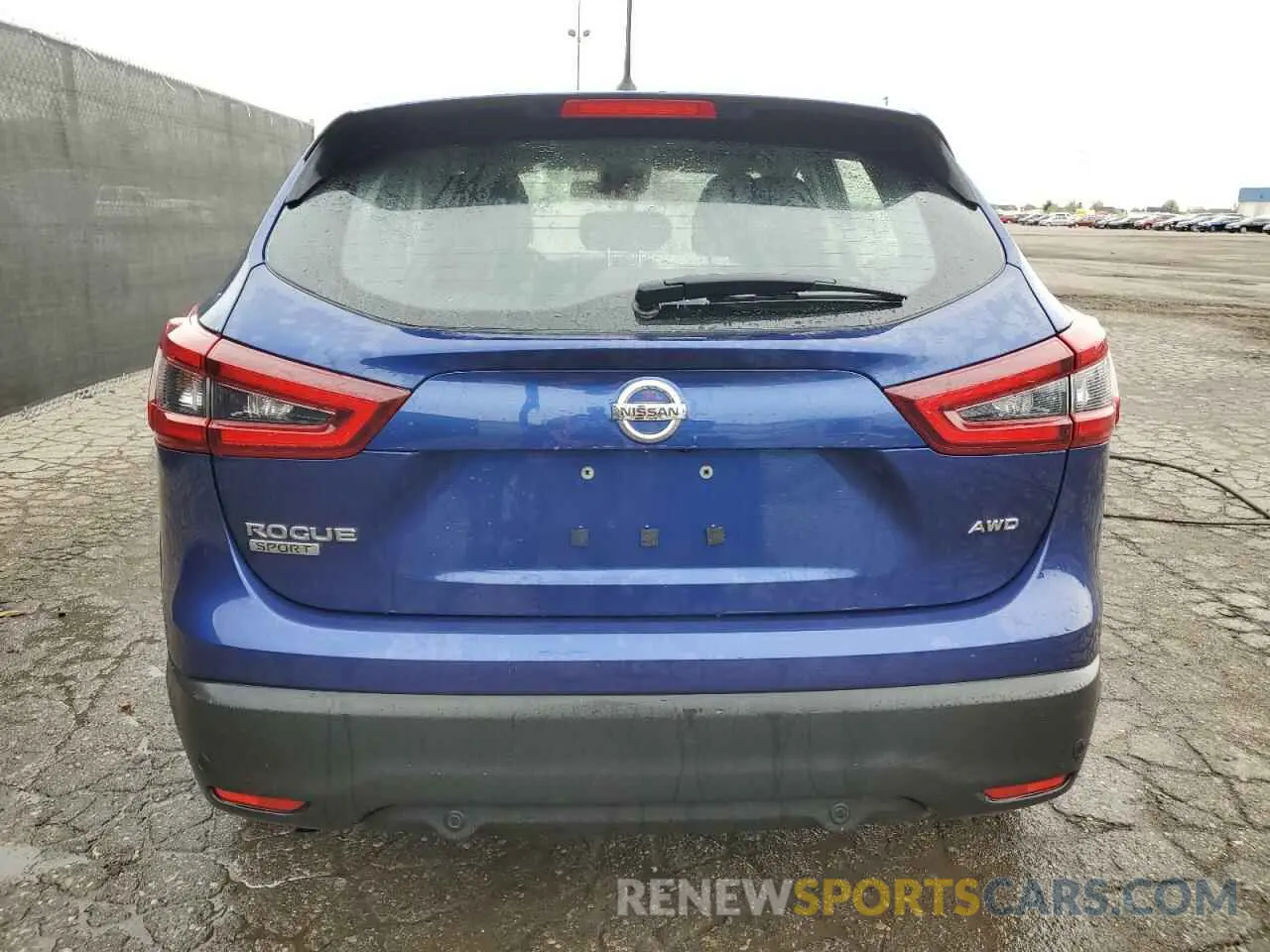 6 Photograph of a damaged car JN1BJ1AW0MW429384 NISSAN ROGUE 2021