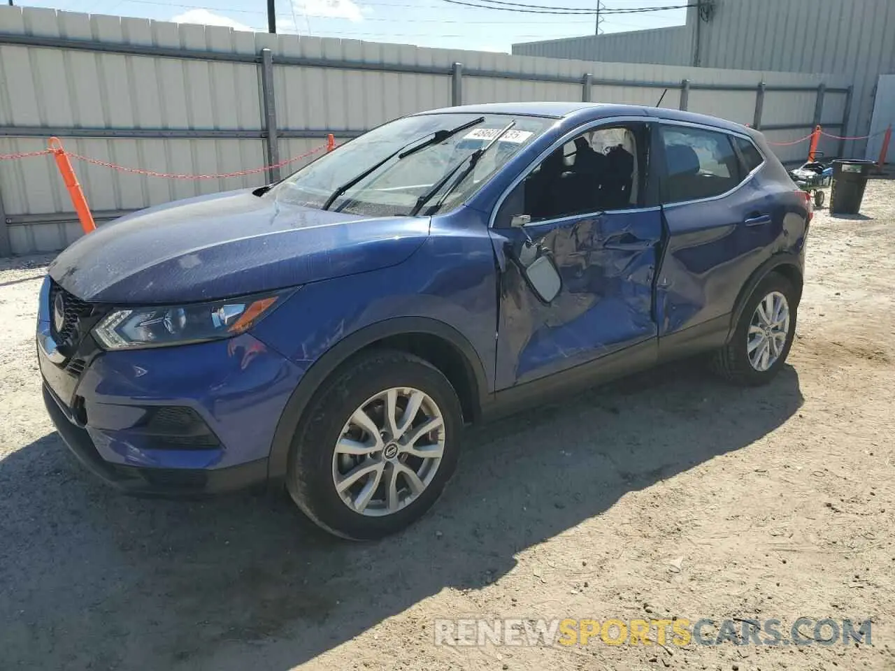 1 Photograph of a damaged car JN1BJ1AW0MW438621 NISSAN ROGUE 2021