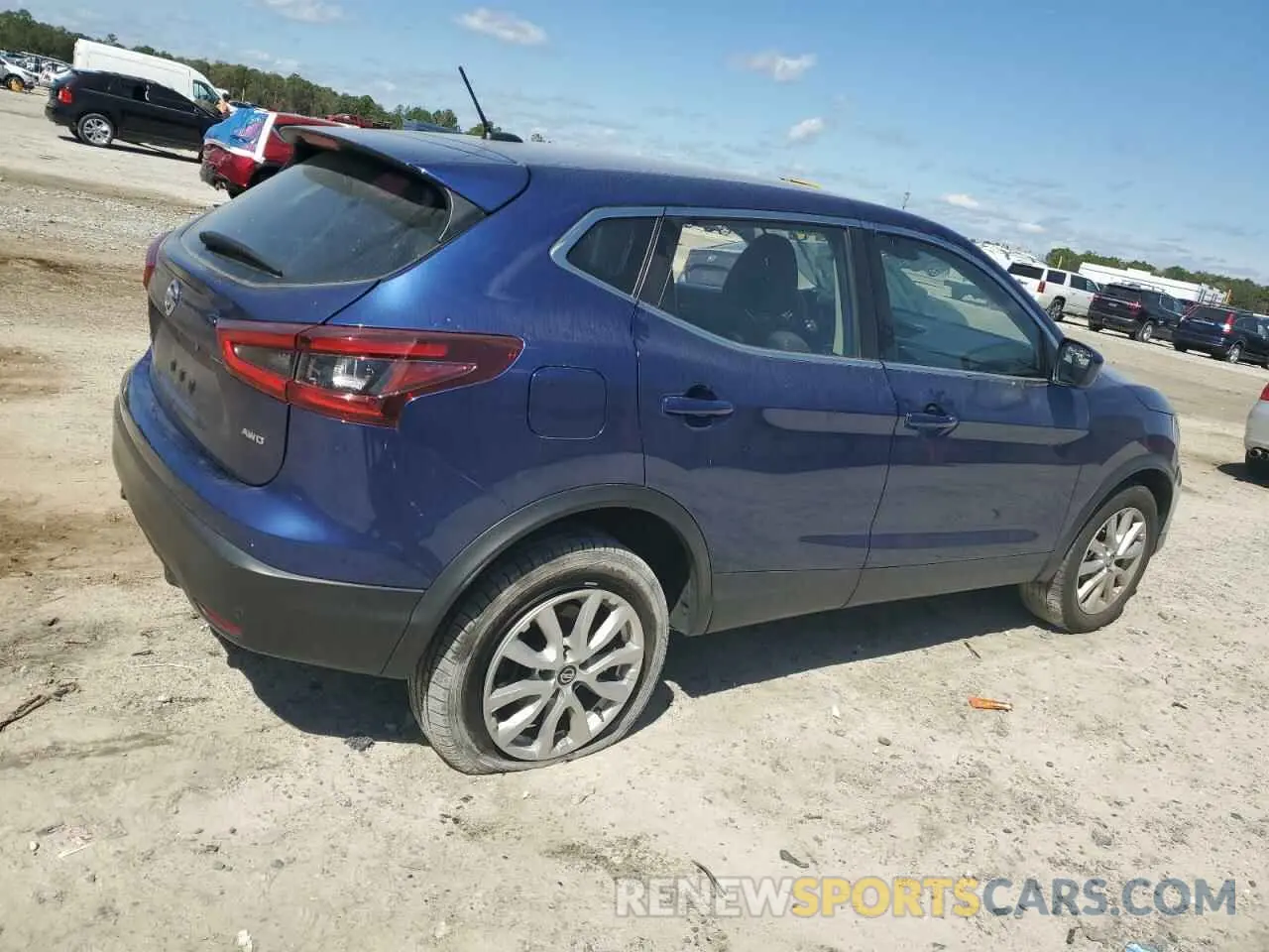 3 Photograph of a damaged car JN1BJ1AW0MW438621 NISSAN ROGUE 2021
