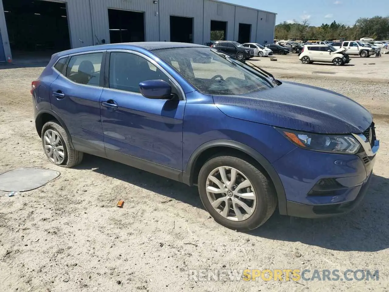 4 Photograph of a damaged car JN1BJ1AW0MW438621 NISSAN ROGUE 2021