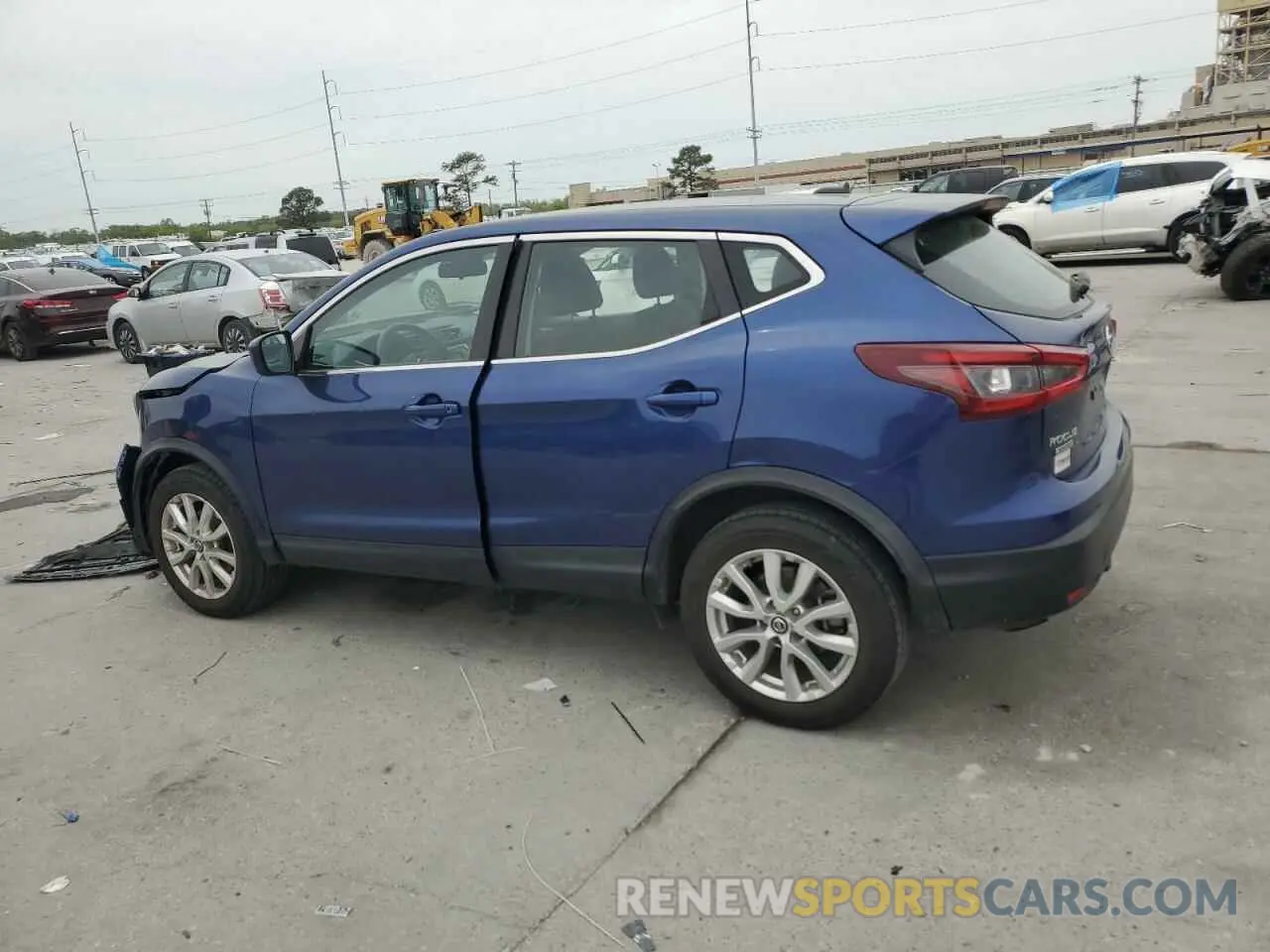 2 Photograph of a damaged car JN1BJ1AW0MW440594 NISSAN ROGUE 2021