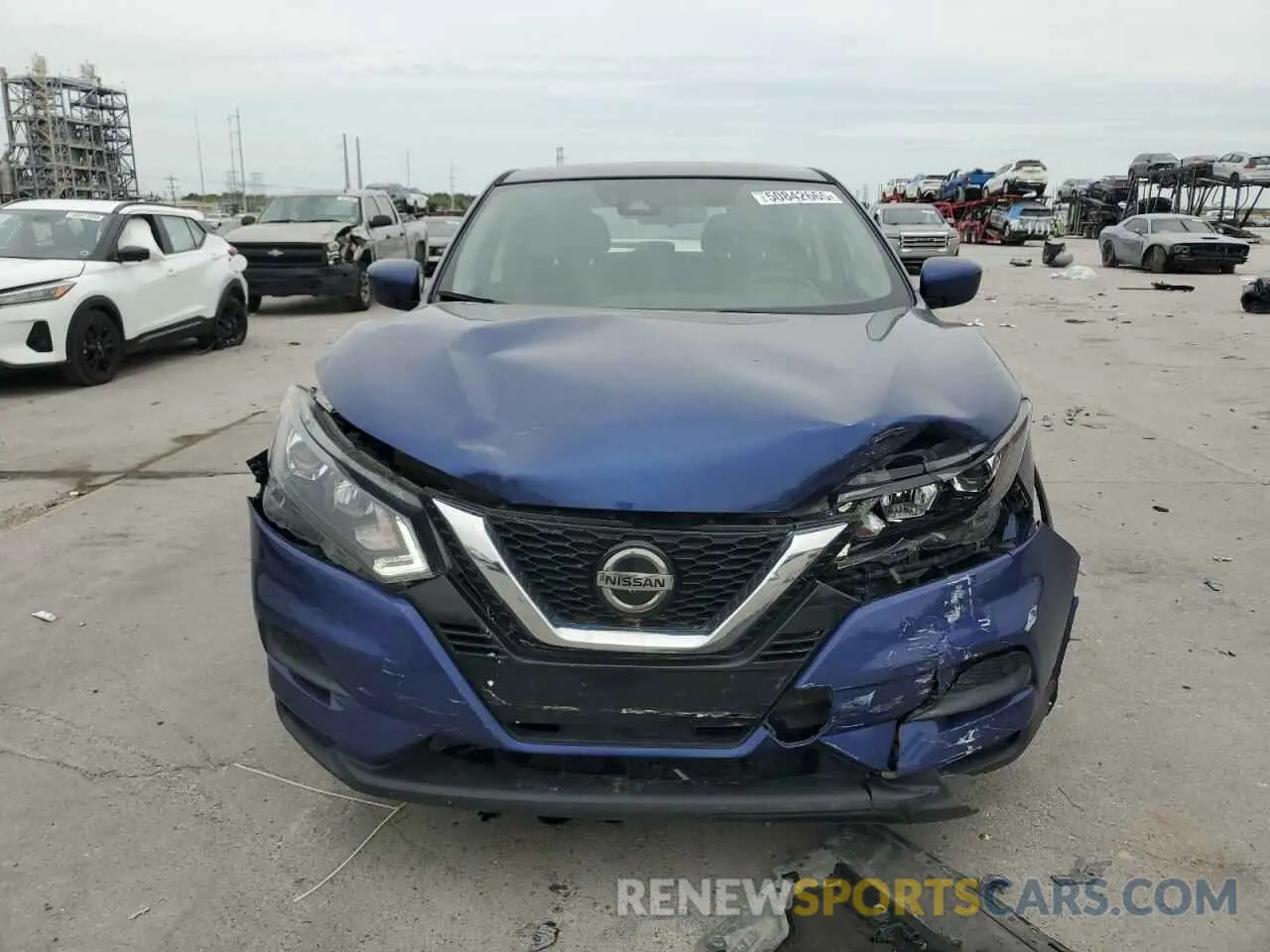 5 Photograph of a damaged car JN1BJ1AW0MW440594 NISSAN ROGUE 2021