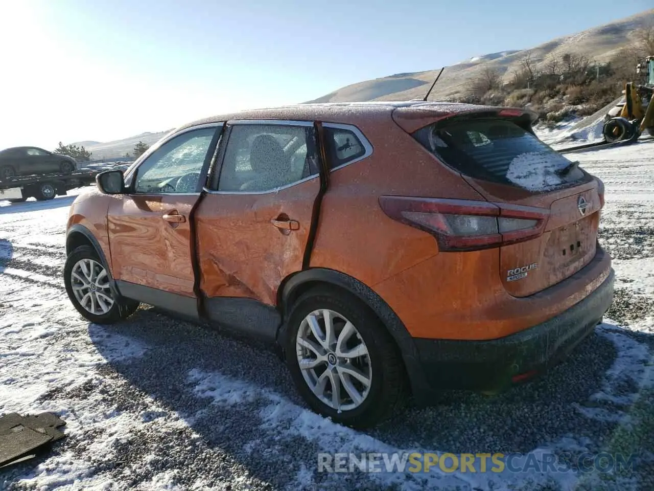 2 Photograph of a damaged car JN1BJ1AW0MW441275 NISSAN ROGUE 2021