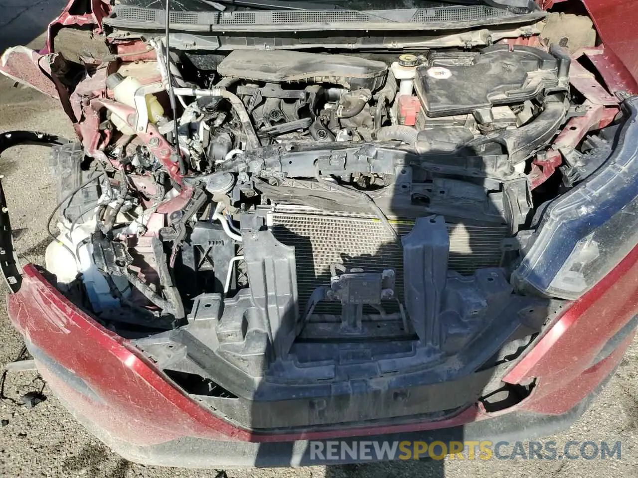 13 Photograph of a damaged car JN1BJ1AW0MW448940 NISSAN ROGUE 2021