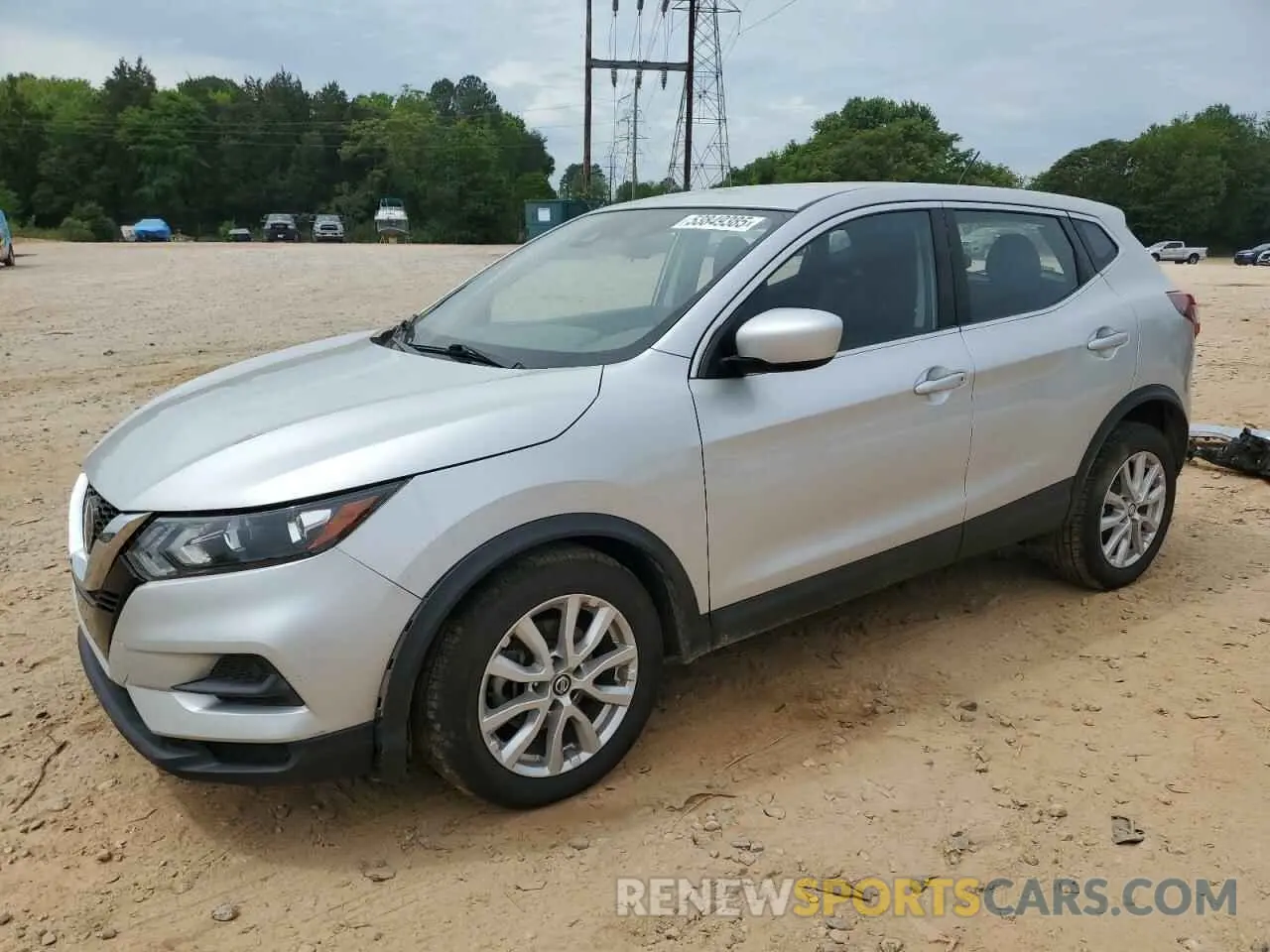 1 Photograph of a damaged car JN1BJ1AW0MW668580 NISSAN ROGUE 2021
