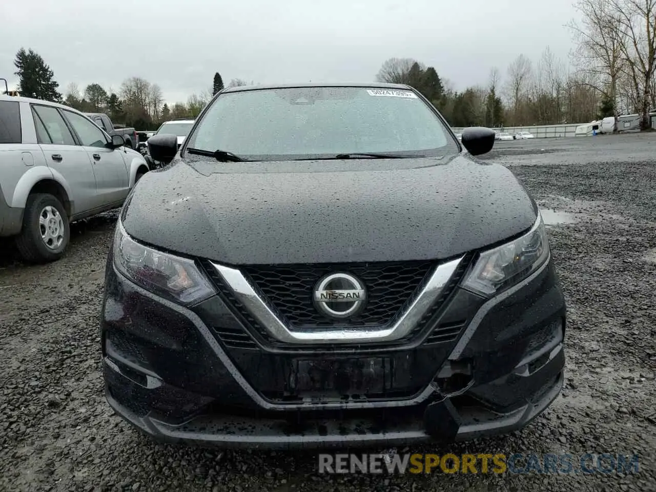 5 Photograph of a damaged car JN1BJ1AW2MW421710 NISSAN ROGUE 2021