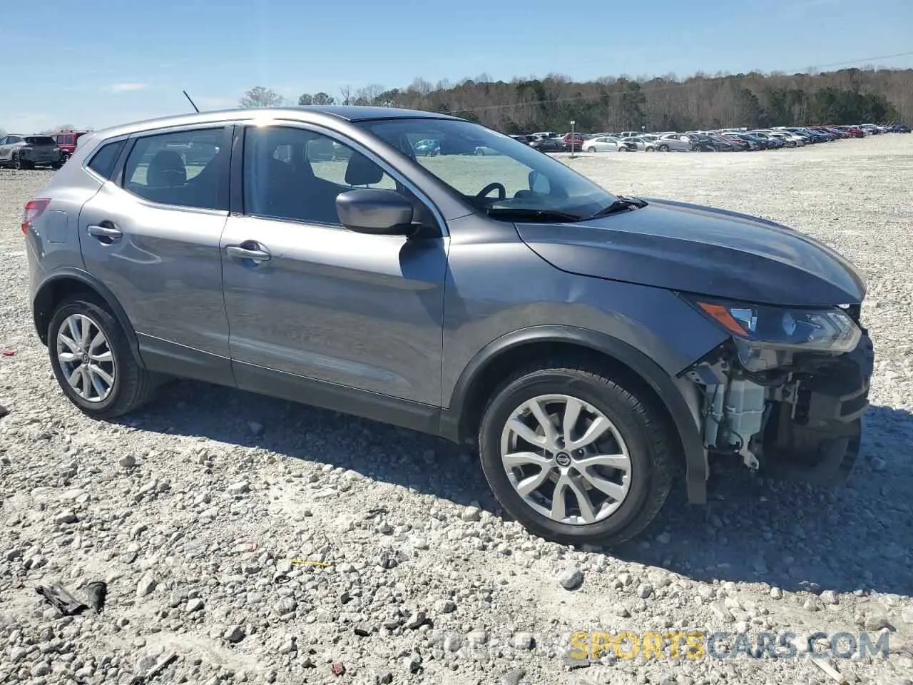 4 Photograph of a damaged car JN1BJ1AW2MW668600 NISSAN ROGUE 2021