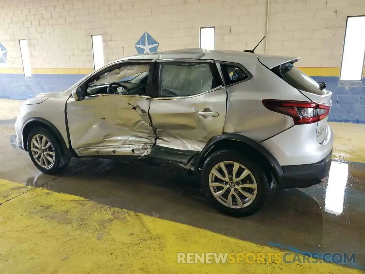 2 Photograph of a damaged car JN1BJ1AW3MW420131 NISSAN ROGUE 2021