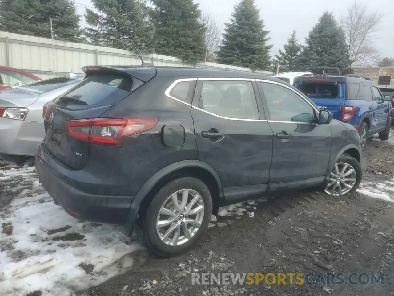 3 Photograph of a damaged car JN1BJ1AW3MW426365 NISSAN ROGUE 2021