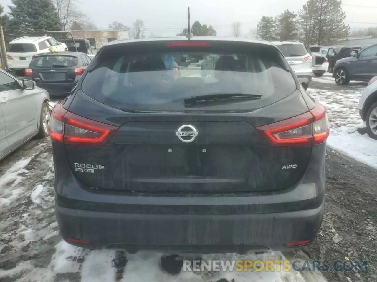 6 Photograph of a damaged car JN1BJ1AW3MW426365 NISSAN ROGUE 2021