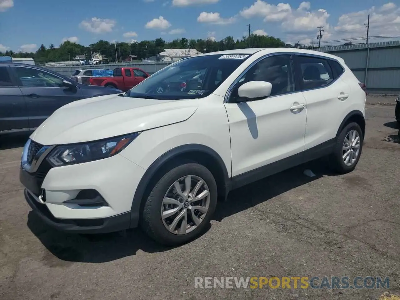 1 Photograph of a damaged car JN1BJ1AW3MW452819 NISSAN ROGUE 2021