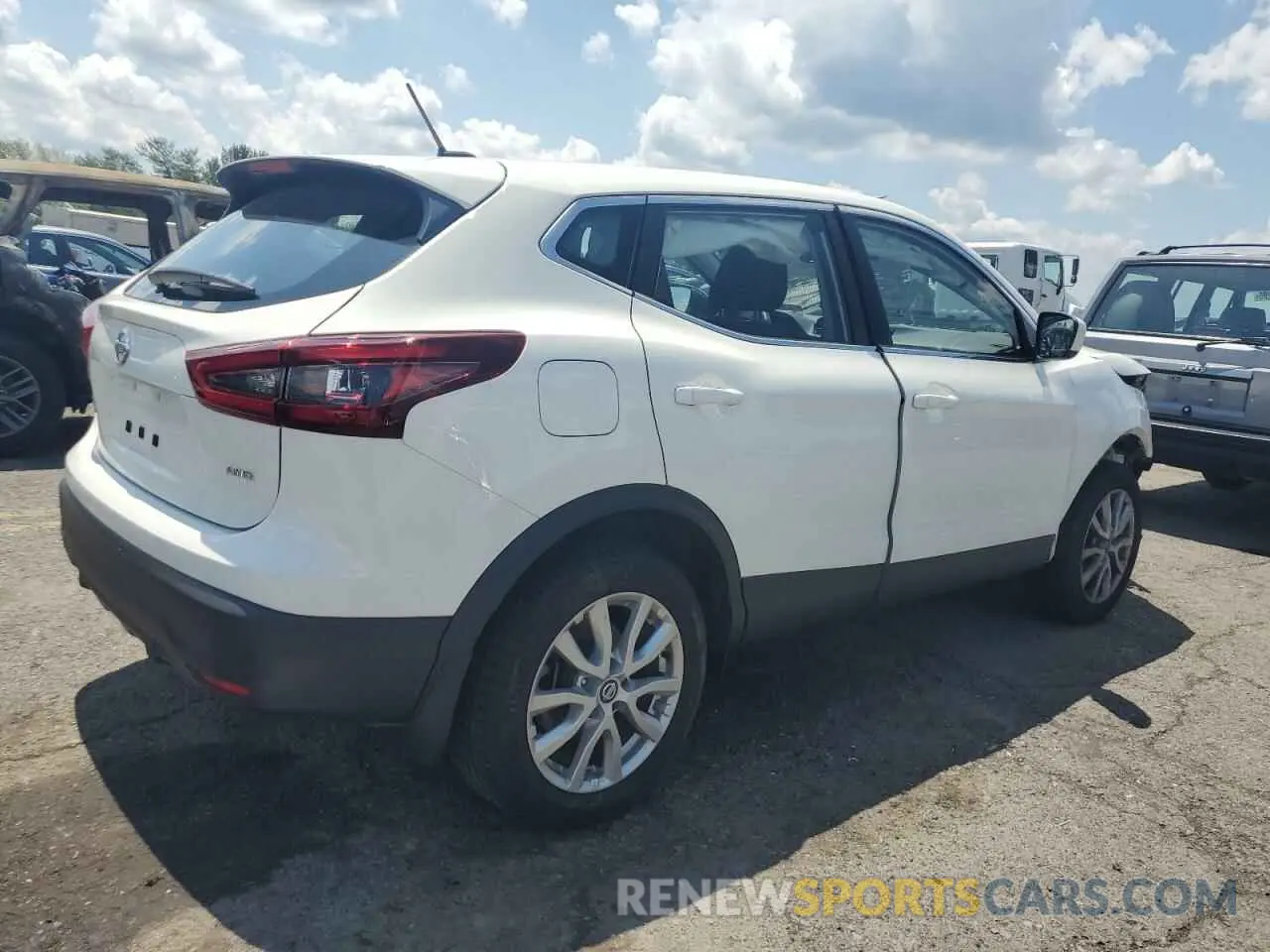 3 Photograph of a damaged car JN1BJ1AW3MW452819 NISSAN ROGUE 2021
