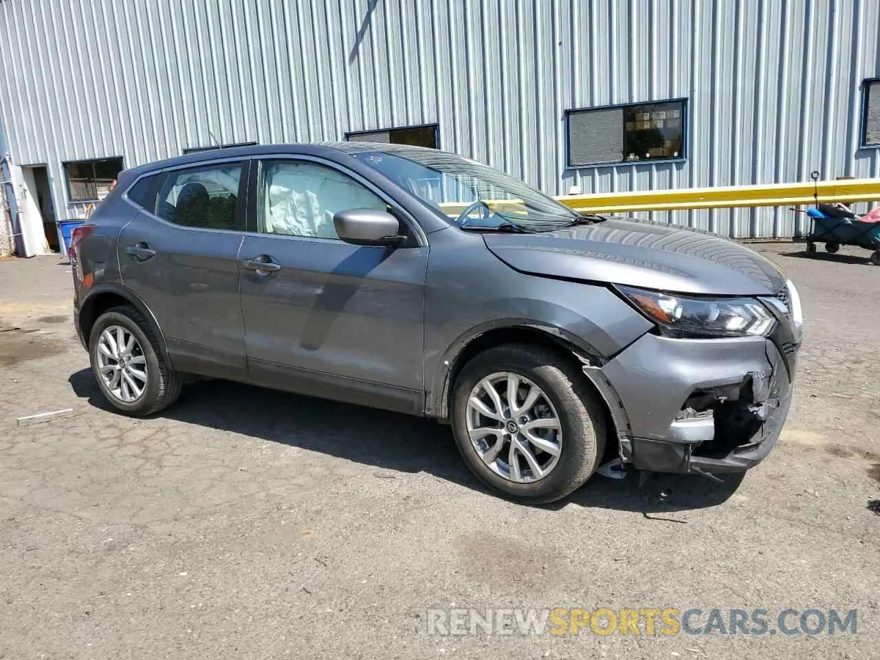 4 Photograph of a damaged car JN1BJ1AW3MW663759 NISSAN ROGUE 2021