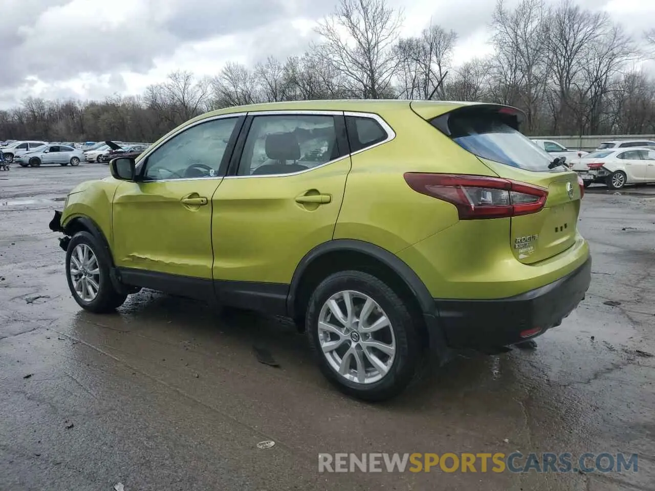 2 Photograph of a damaged car JN1BJ1AW4MW427119 NISSAN ROGUE 2021