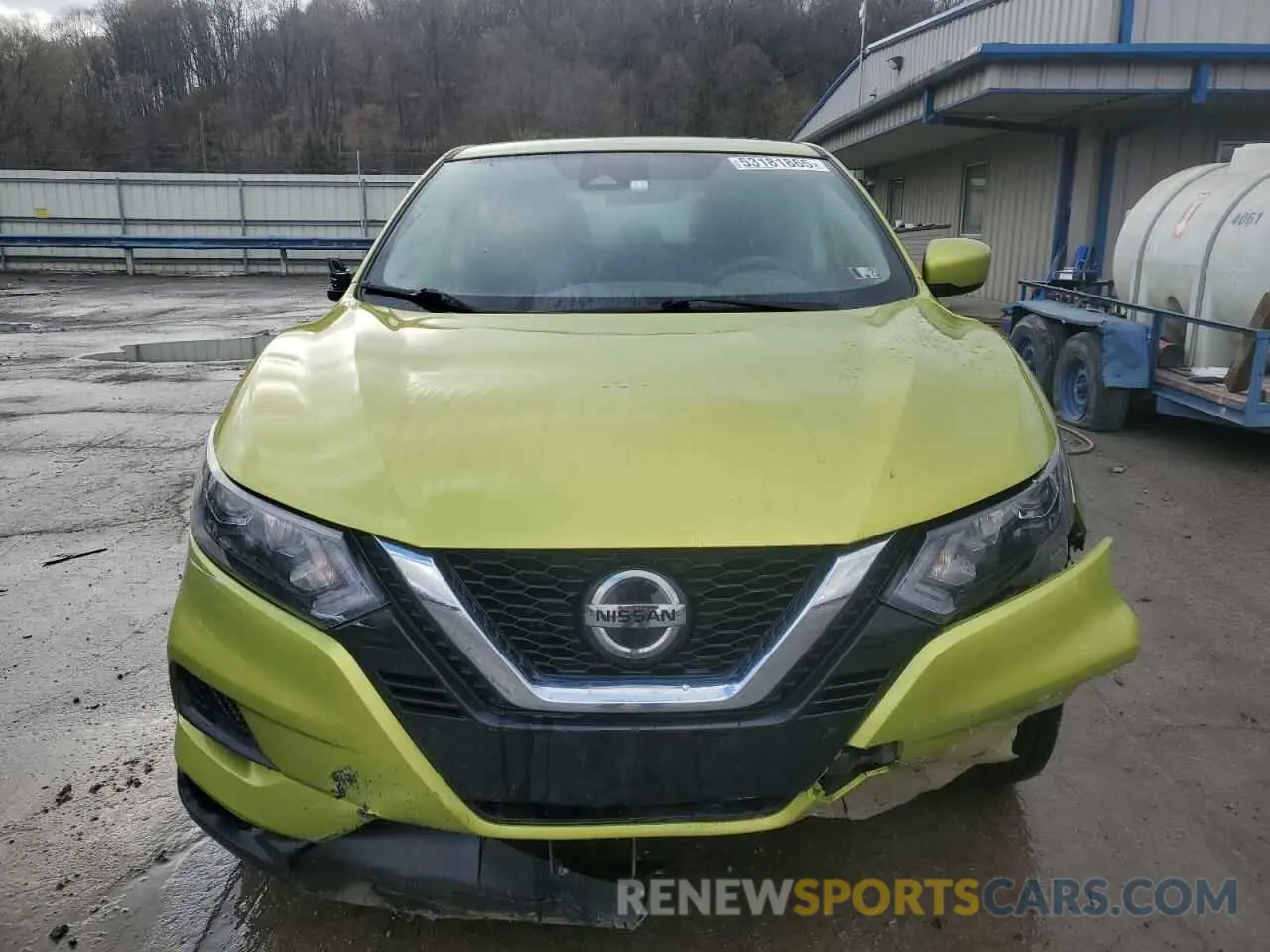 5 Photograph of a damaged car JN1BJ1AW4MW427119 NISSAN ROGUE 2021