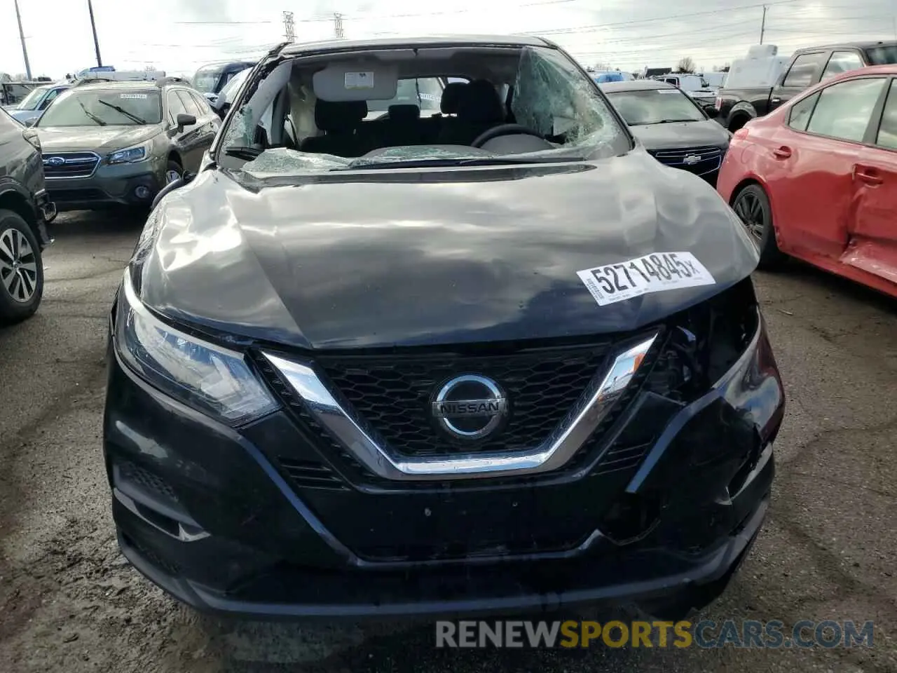 5 Photograph of a damaged car JN1BJ1AW4MW662670 NISSAN ROGUE 2021