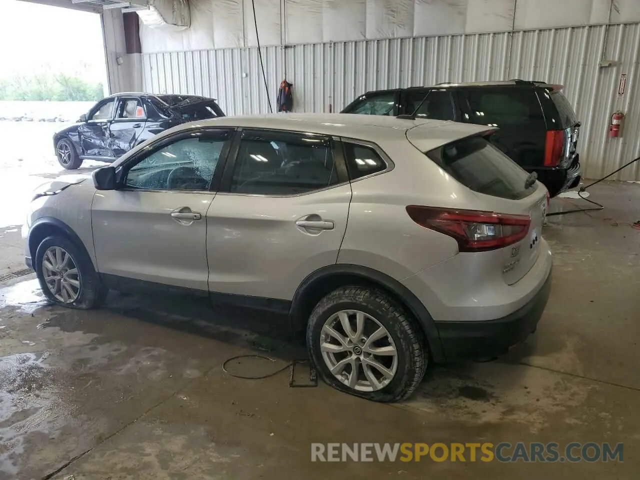 2 Photograph of a damaged car JN1BJ1AW4MW663494 NISSAN ROGUE 2021