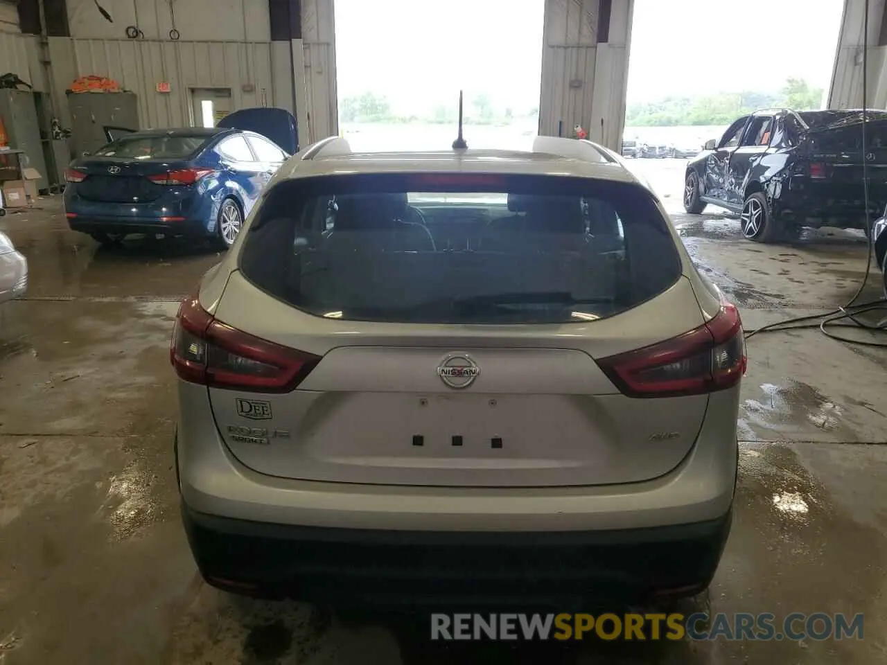 6 Photograph of a damaged car JN1BJ1AW4MW663494 NISSAN ROGUE 2021