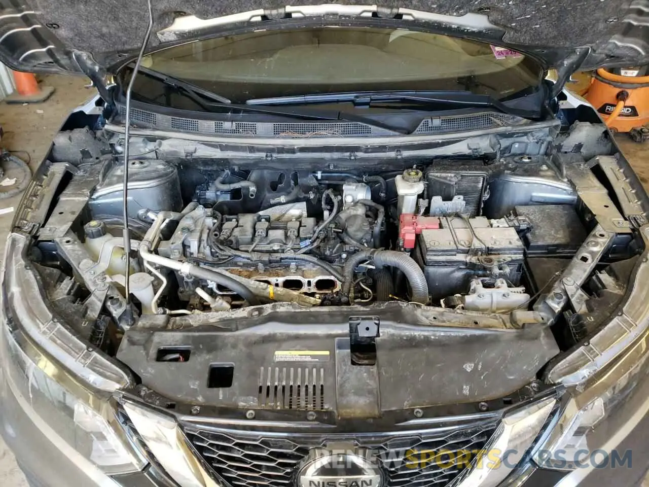 12 Photograph of a damaged car JN1BJ1AW5MW673483 NISSAN ROGUE 2021