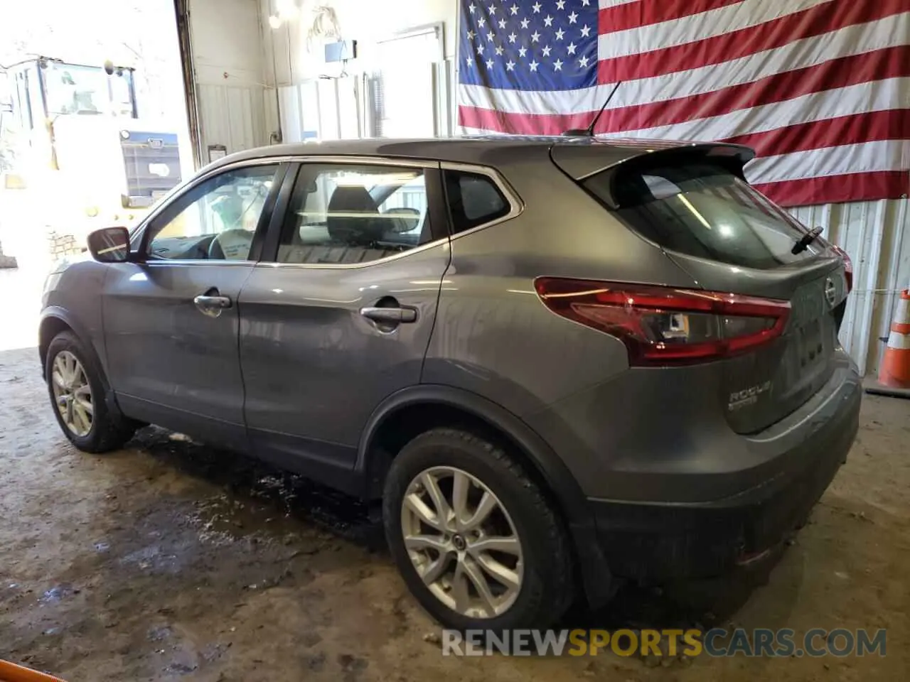 2 Photograph of a damaged car JN1BJ1AW5MW673483 NISSAN ROGUE 2021