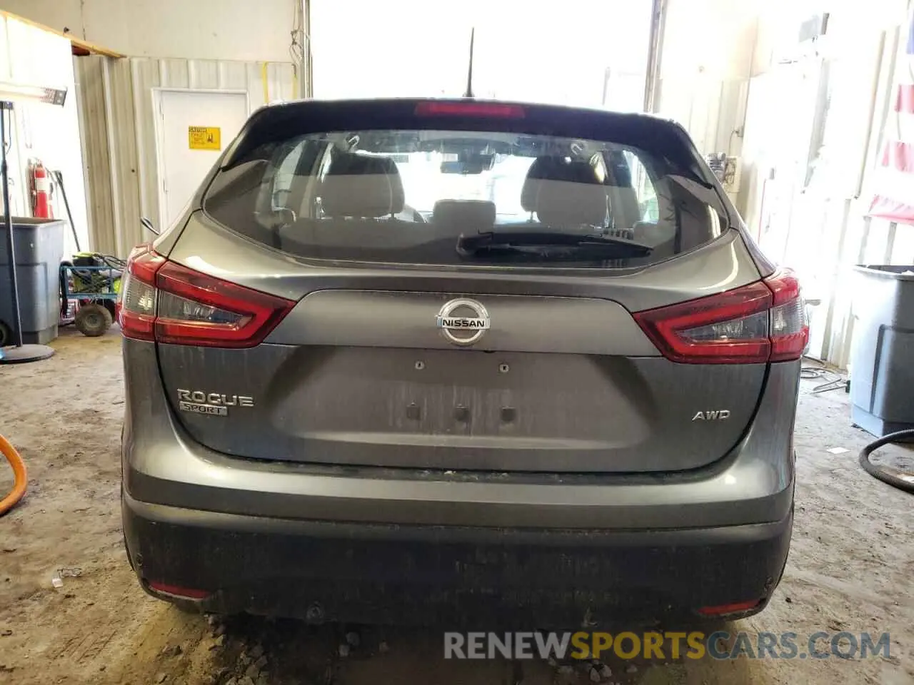 6 Photograph of a damaged car JN1BJ1AW5MW673483 NISSAN ROGUE 2021