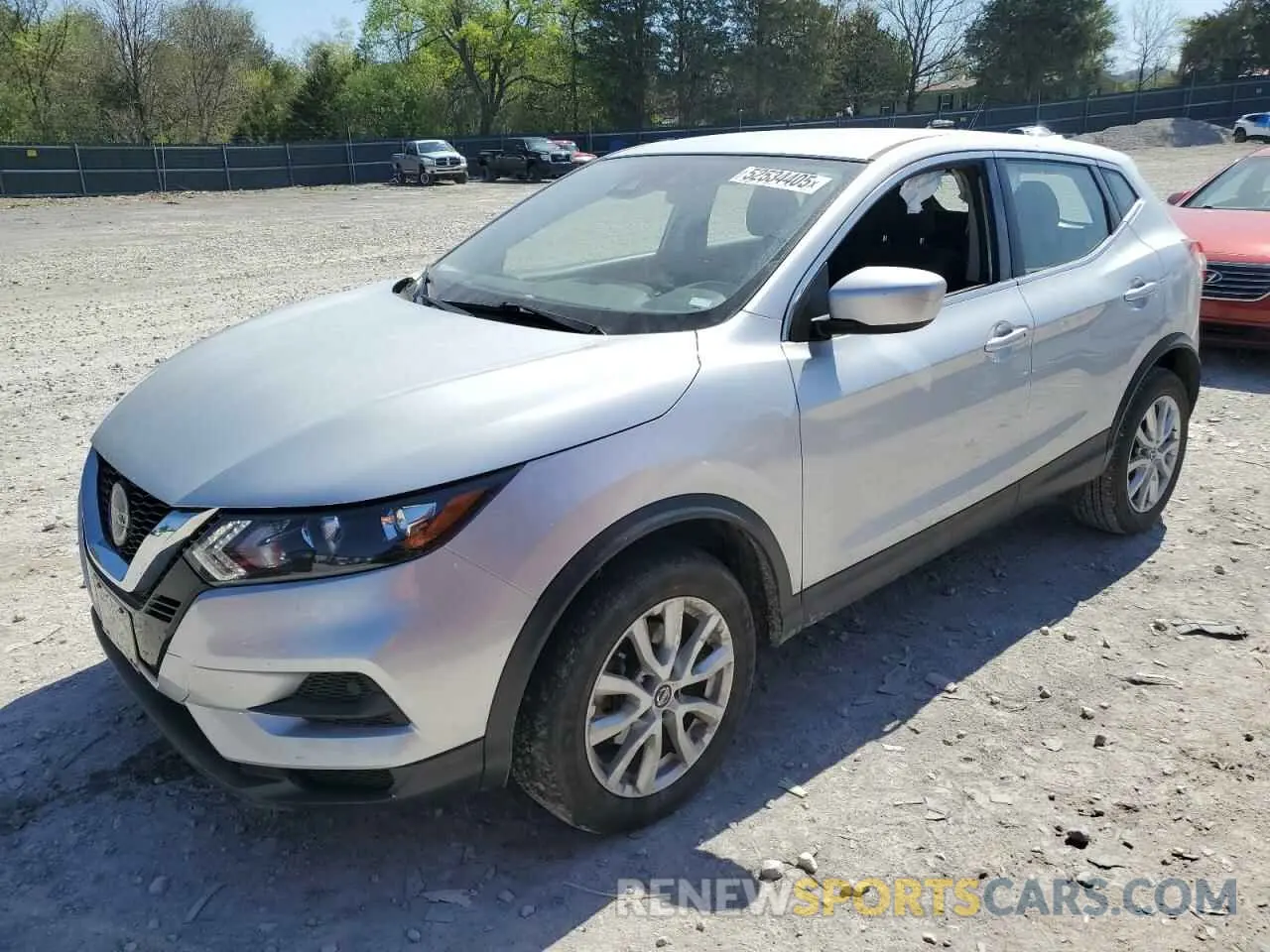 1 Photograph of a damaged car JN1BJ1AW6MW438168 NISSAN ROGUE 2021