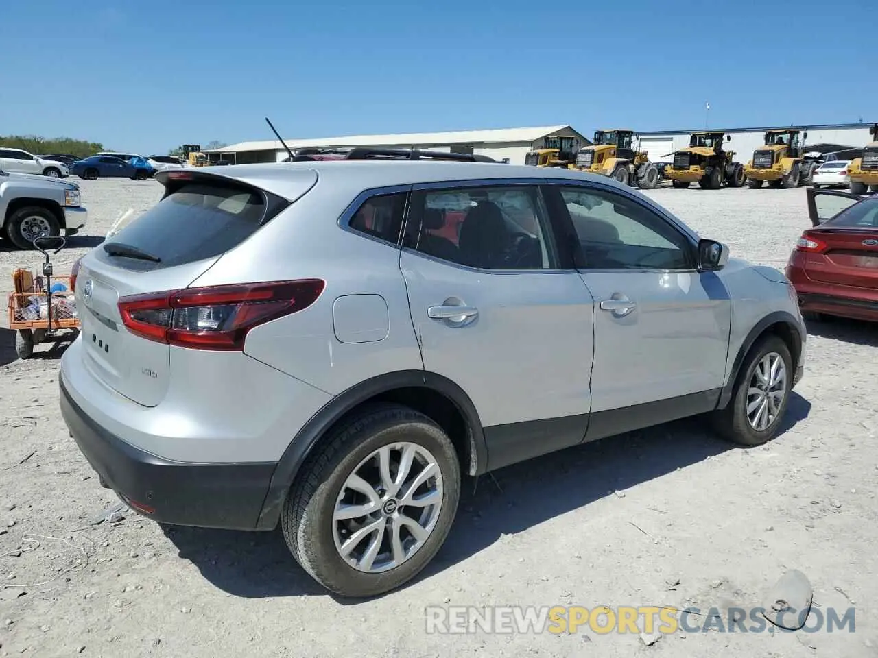 3 Photograph of a damaged car JN1BJ1AW6MW438168 NISSAN ROGUE 2021