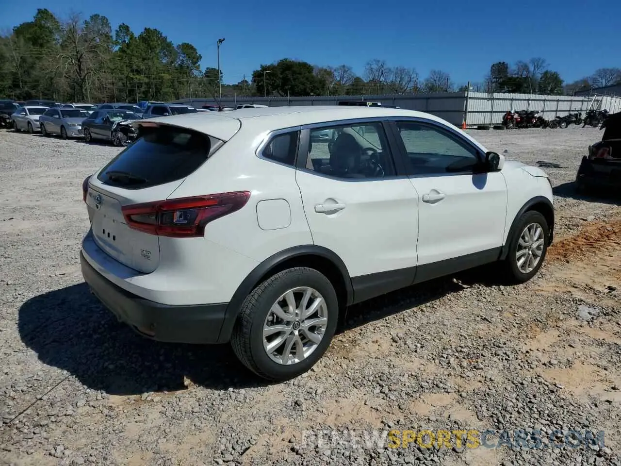 3 Photograph of a damaged car JN1BJ1AW7MW440589 NISSAN ROGUE 2021