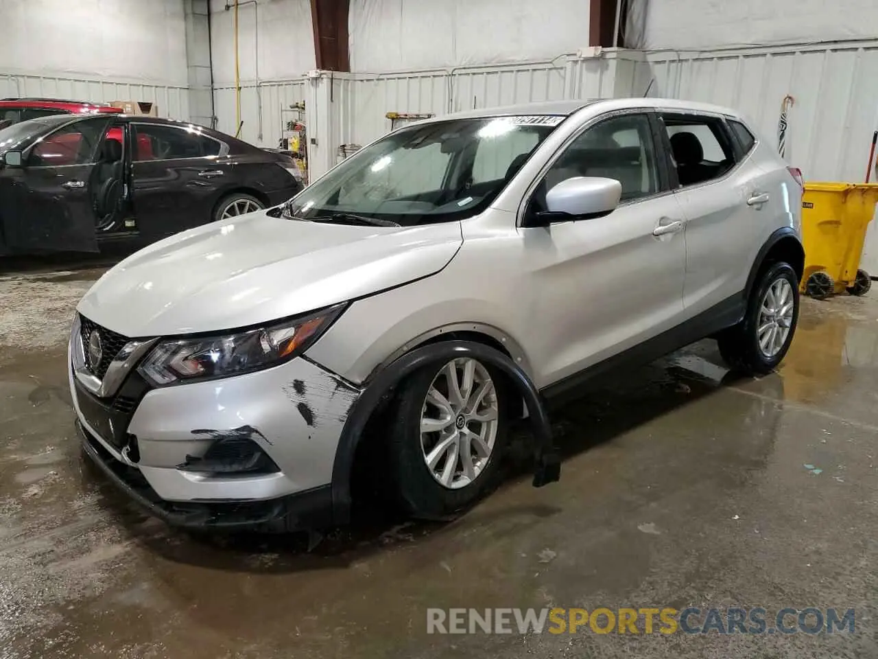 1 Photograph of a damaged car JN1BJ1AWXMW438805 NISSAN ROGUE 2021