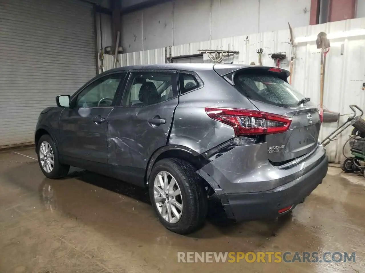 2 Photograph of a damaged car JN1BJ1AWXMW665105 NISSAN ROGUE 2021