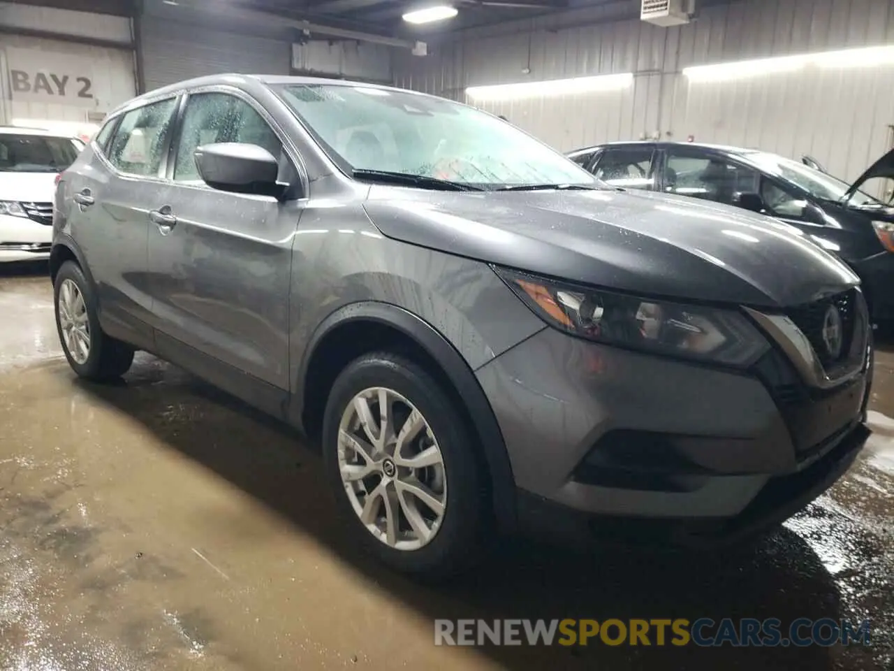 4 Photograph of a damaged car JN1BJ1AWXMW665105 NISSAN ROGUE 2021