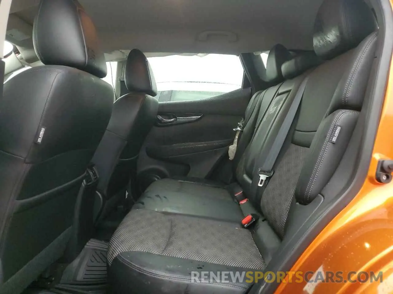 10 Photograph of a damaged car JN1BJ1BV0MW316816 NISSAN ROGUE 2021