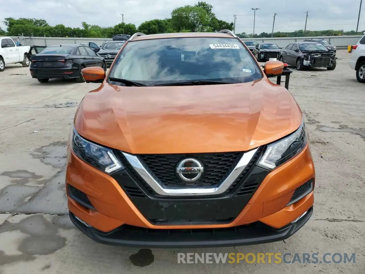 5 Photograph of a damaged car JN1BJ1BV0MW316816 NISSAN ROGUE 2021