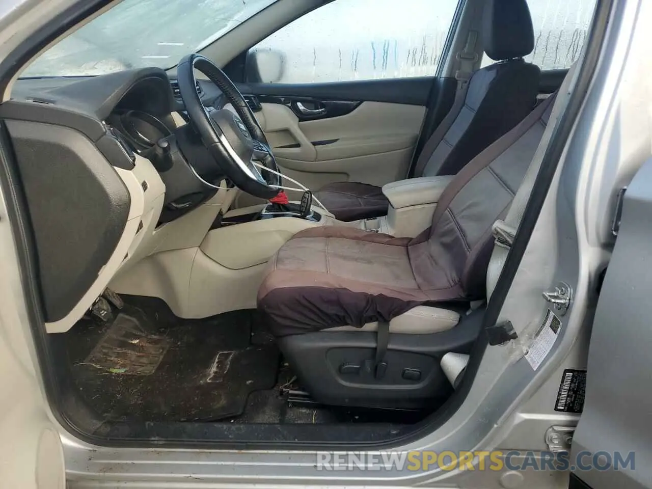7 Photograph of a damaged car JN1BJ1BV0MW317190 NISSAN ROGUE 2021