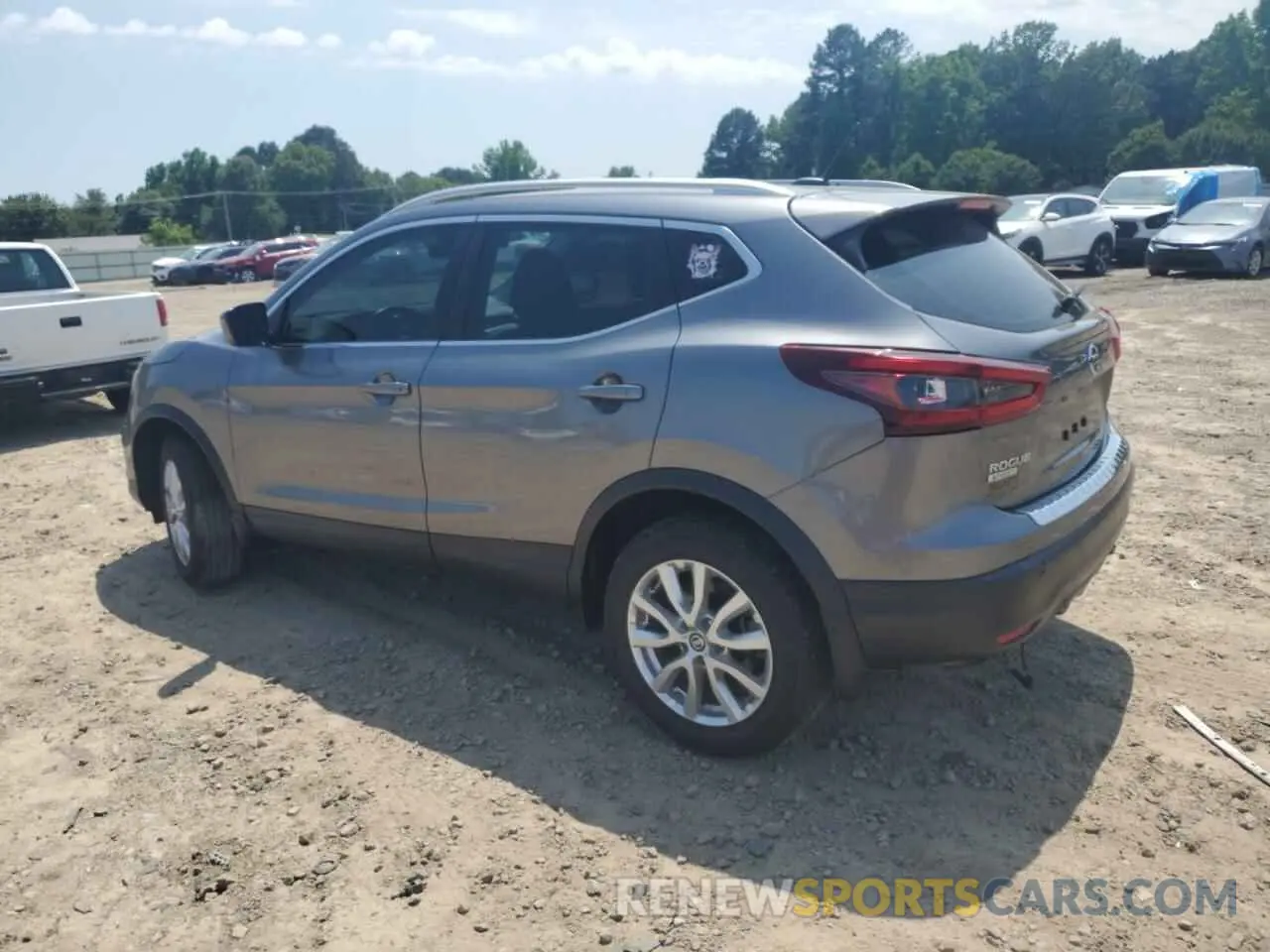 2 Photograph of a damaged car JN1BJ1BV2MW570110 NISSAN ROGUE 2021