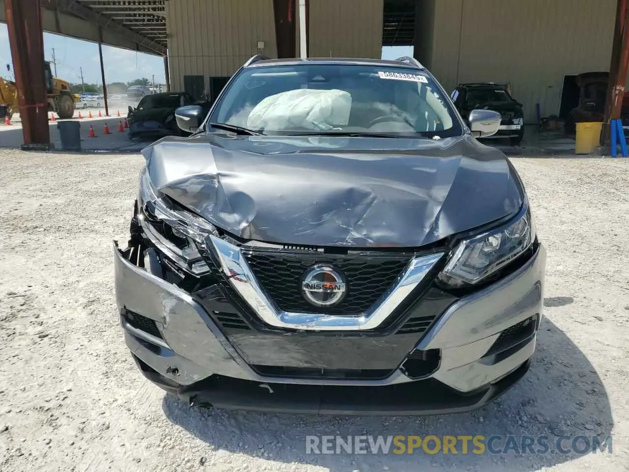 5 Photograph of a damaged car JN1BJ1BV3MW319760 NISSAN ROGUE 2021