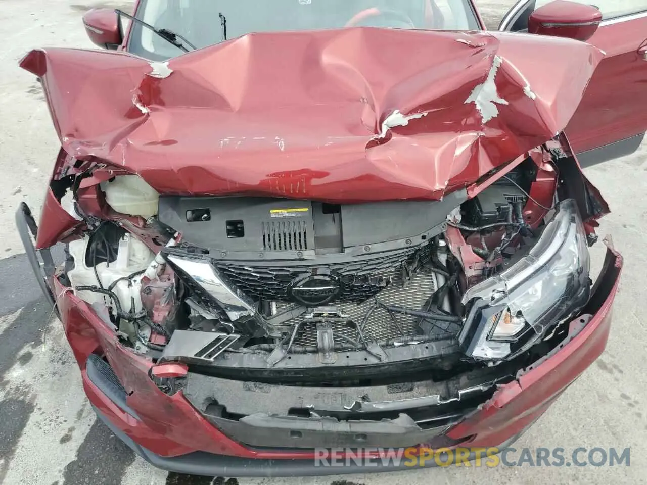 12 Photograph of a damaged car JN1BJ1BV3MW321489 NISSAN ROGUE 2021