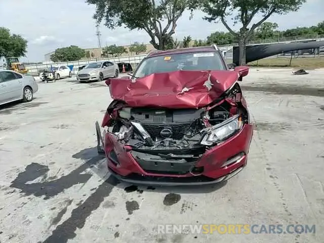 14 Photograph of a damaged car JN1BJ1BV3MW321489 NISSAN ROGUE 2021