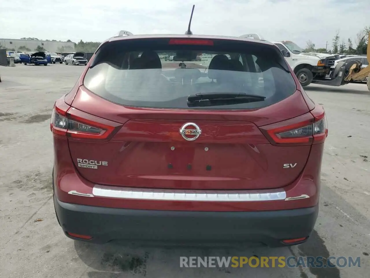 6 Photograph of a damaged car JN1BJ1BV3MW321489 NISSAN ROGUE 2021