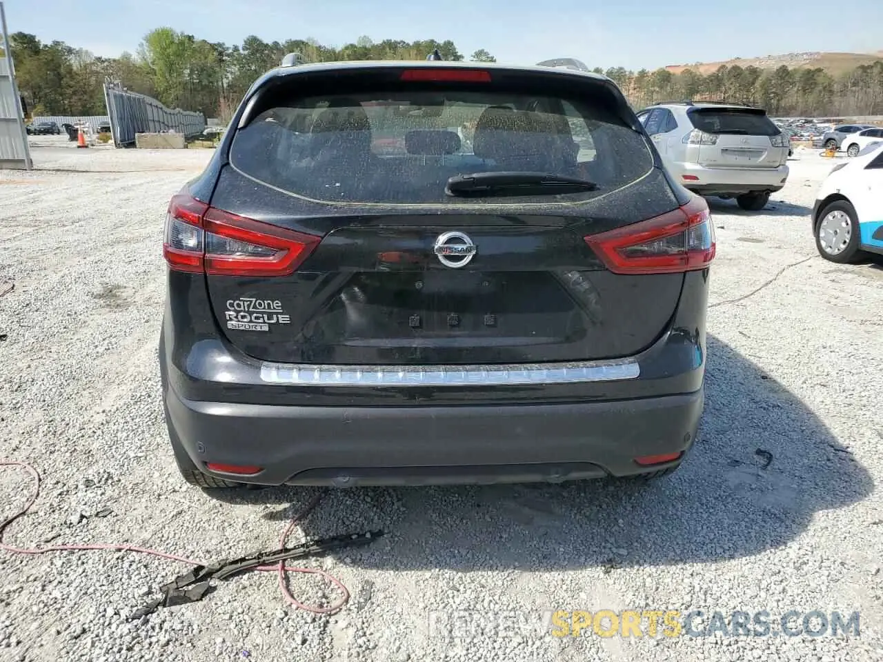 6 Photograph of a damaged car JN1BJ1BV3MW571945 NISSAN ROGUE 2021