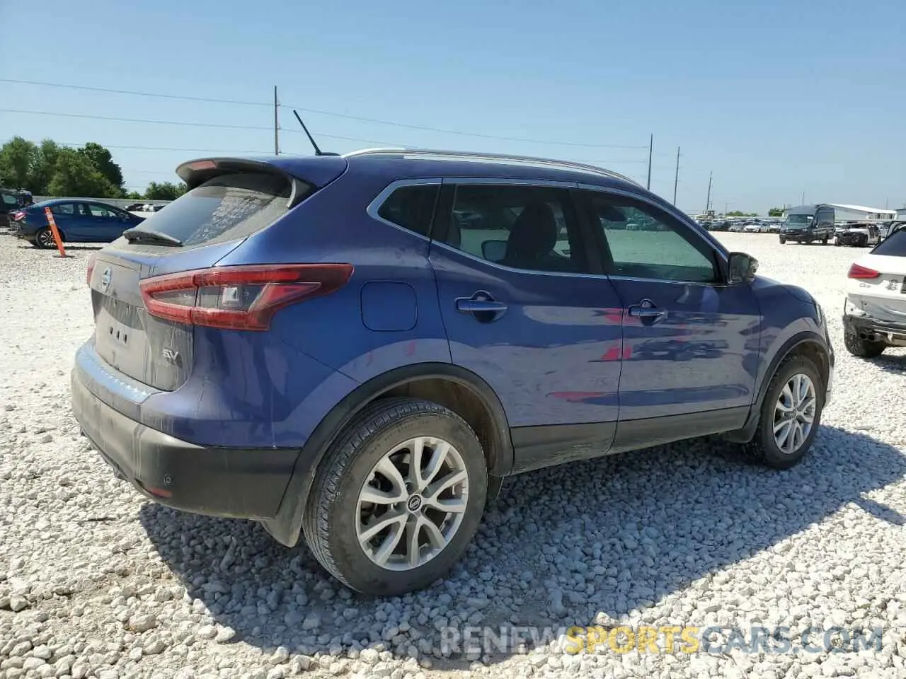 3 Photograph of a damaged car JN1BJ1BV4MW316690 NISSAN ROGUE 2021