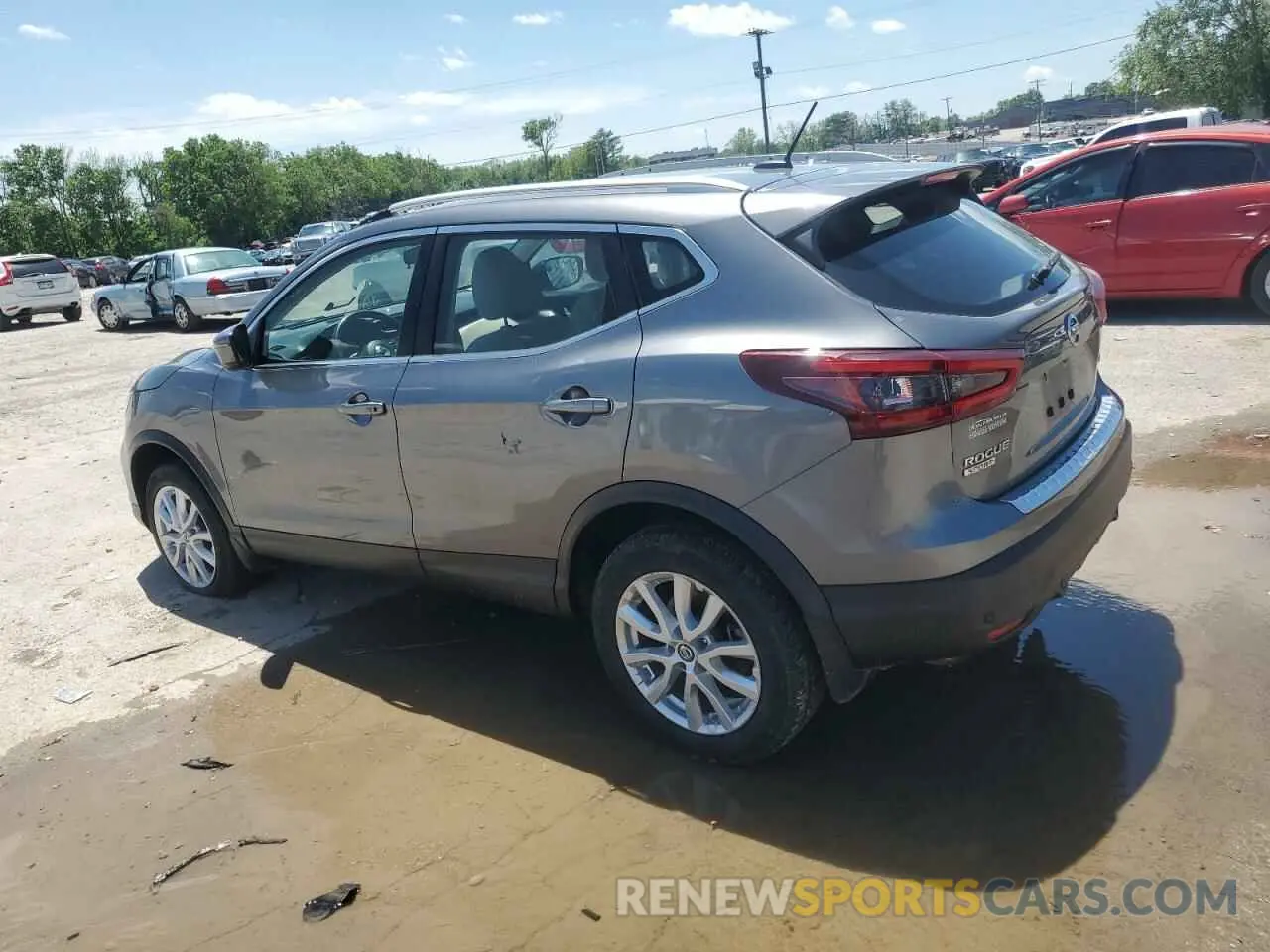 2 Photograph of a damaged car JN1BJ1BV5MW563037 NISSAN ROGUE 2021